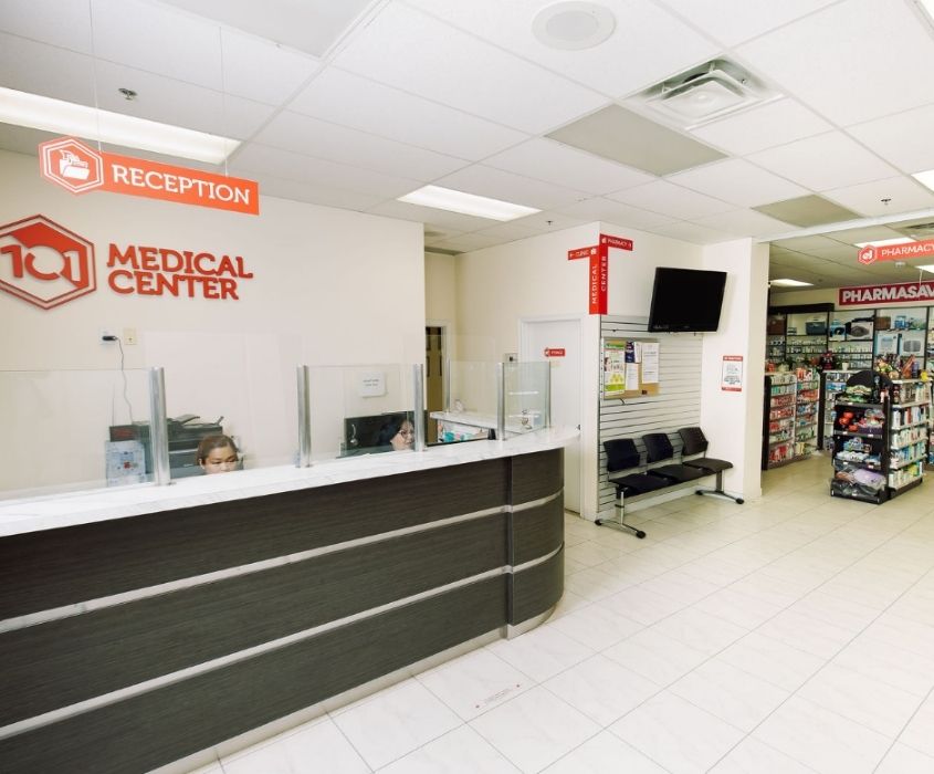 front office of 101 psychotherapy