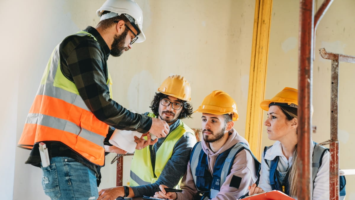 Mental health for tradespeople on the job site