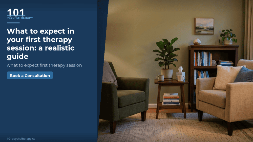 What to expect in your first therapy session: a realistic guide